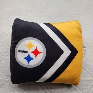 Pittsburgh Steelers Side Arrow square‎ pillow NFL